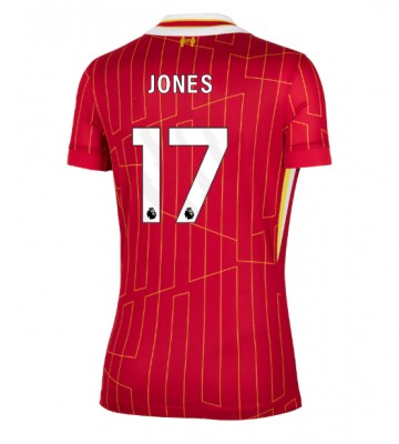 Liverpool Curtis Jones #17 Primera Equipación Mujer 2024-25 Manga Corta